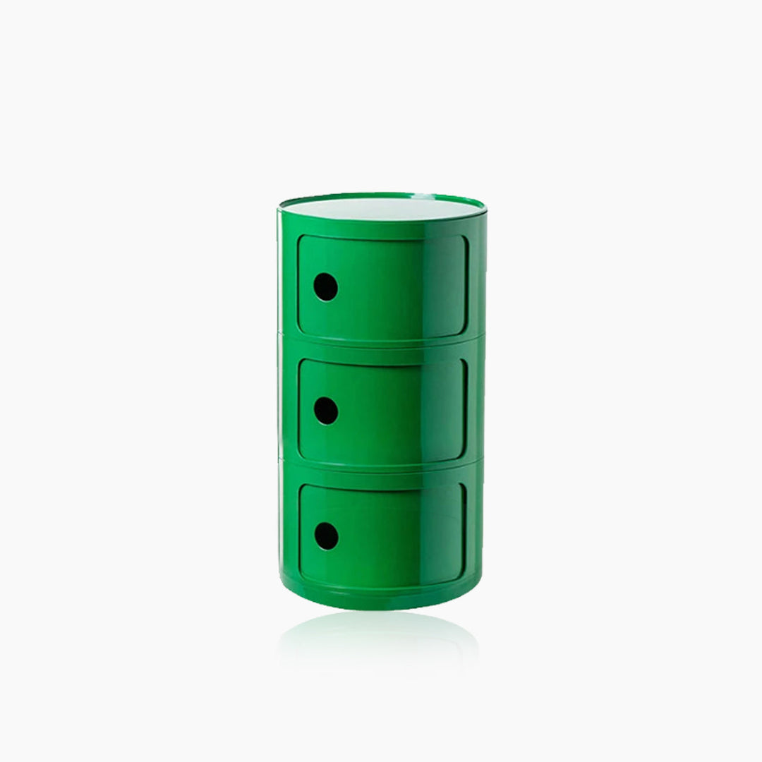 Skanto | Vase-formet Sidebord med Oppbevaringsrom
