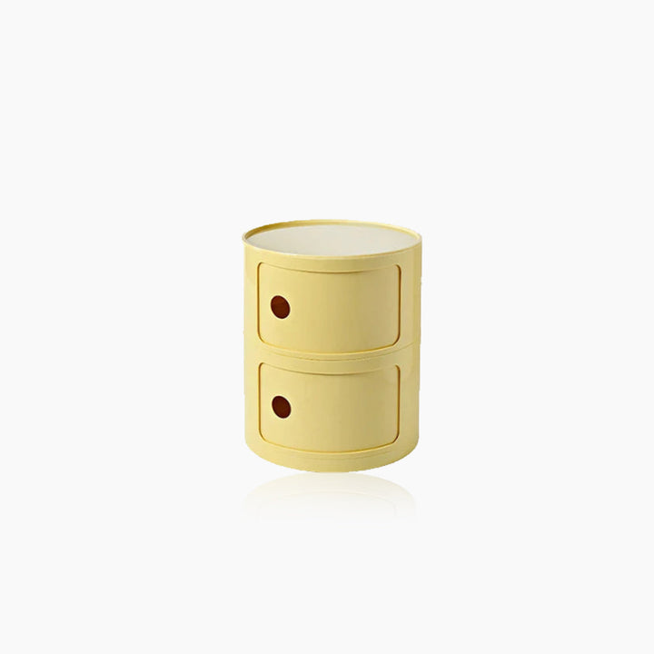 Skanto | Vase-formet Sidebord med Oppbevaringsrom