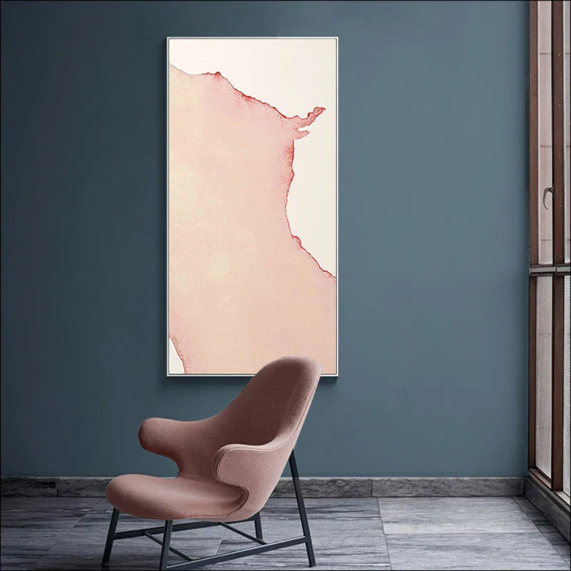 Fargerike pastellvannfarge-abstrakt veggkunst høykvalitets lerretstrykk bilder for moderne leilighet stue studio soverom kunstdekorasjon | Skanto