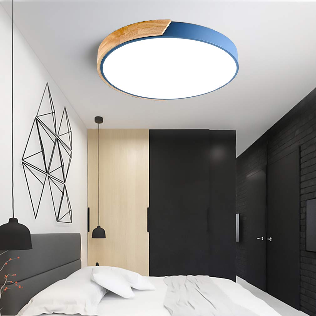 Fargerik Rund LED Taklampe | Skanto
