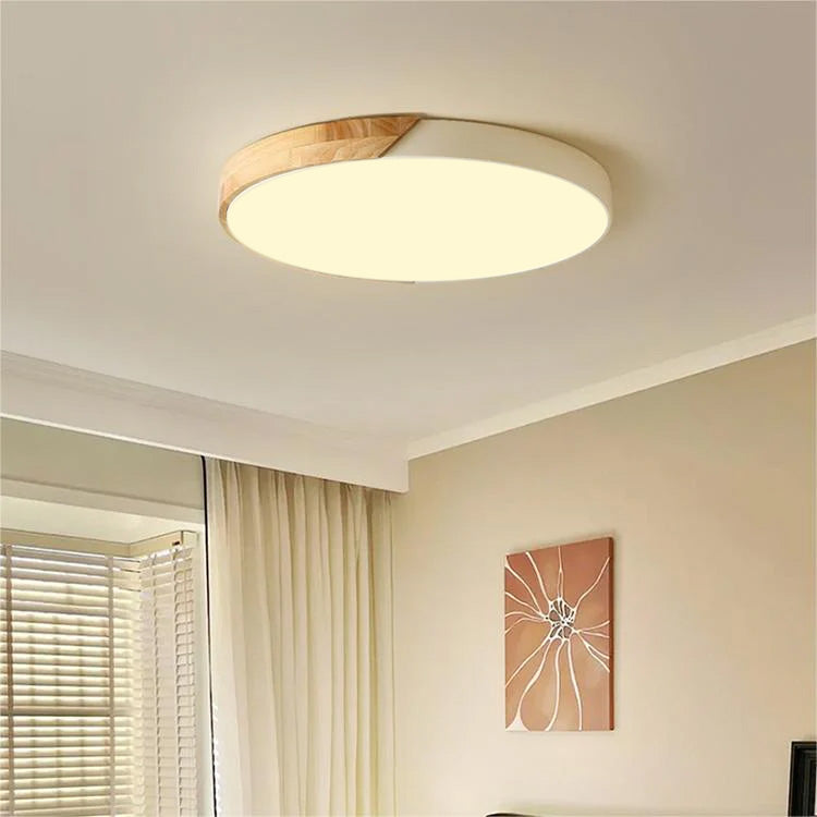Fargerik Rund LED Taklampe | Skanto