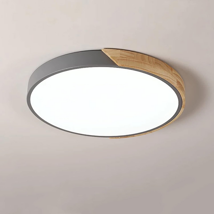 Fargerik Rund LED Taklampe | Skanto