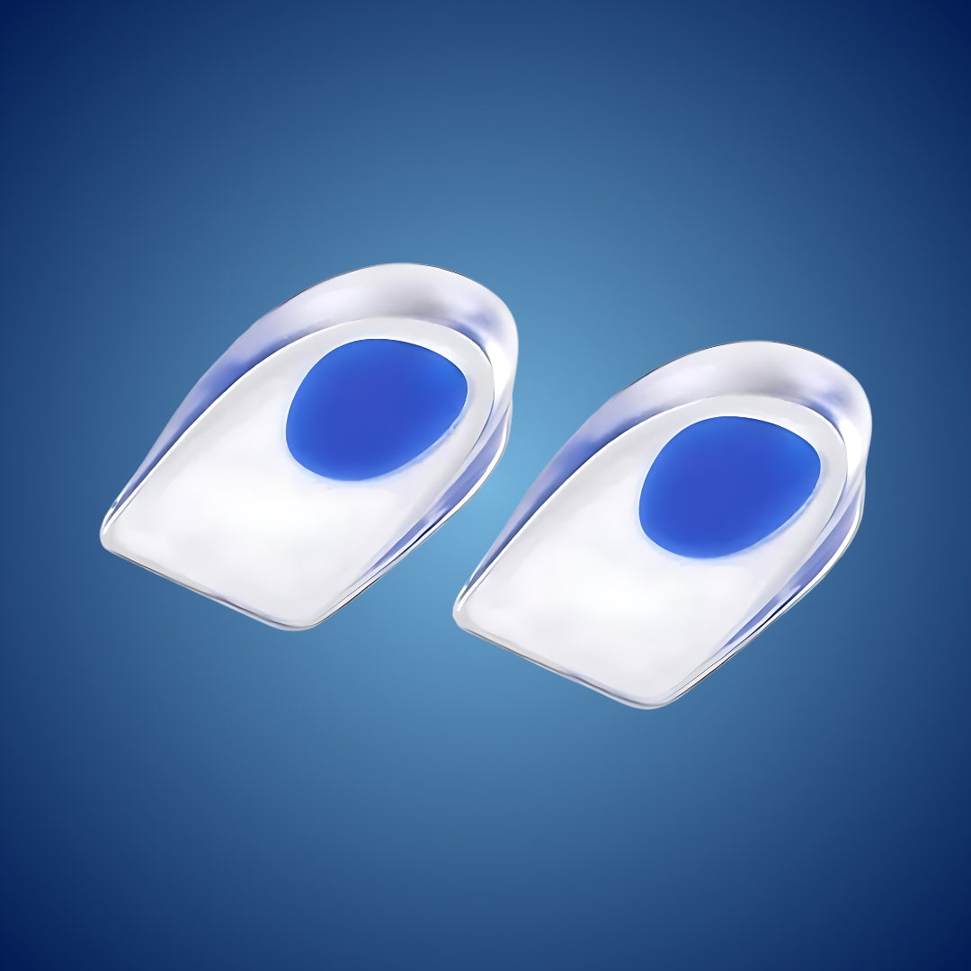 ComfortStep Plantar Heel Cups Gel Pads | Forbedret Demping - for Hæl Smerter Lindring og Fott Problemer Skanto