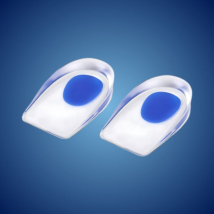 ComfortStep Plantar Heel Cups Gel Pads | Forbedret Demping - for Hæl Smerter Lindring og Fott Problemer Skanto