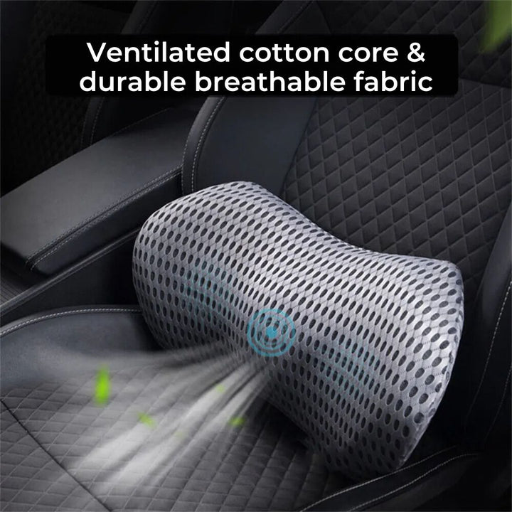 RugComfort Lumbarkurv – Ergonomisk Støttepute for Rygg og Konstruksjon | Skanto