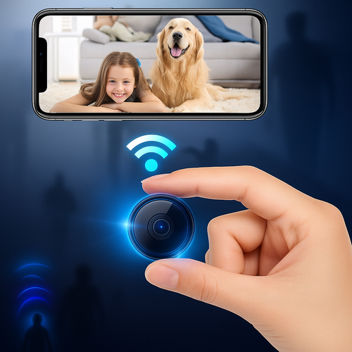 Skanto | Sikkerhetskamera Trådløst Mini HD Innendørs Monitor