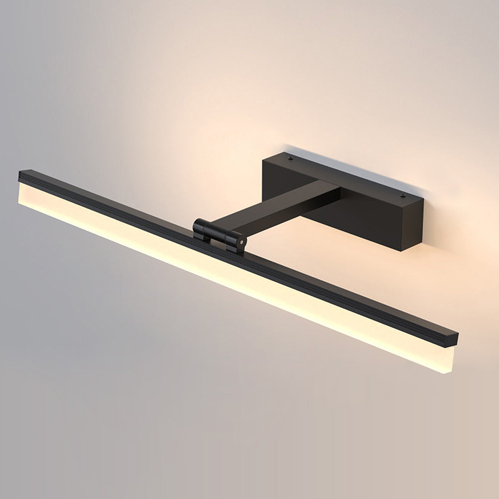 Moderne svart LED-speil badservantsbelysning | Skanto