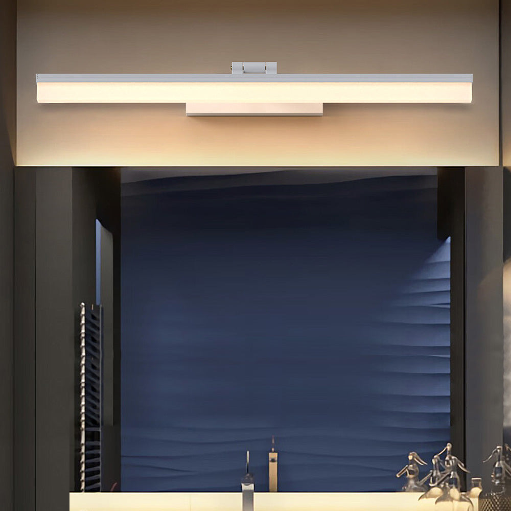 Moderne svart LED-speil badservantsbelysning | Skanto