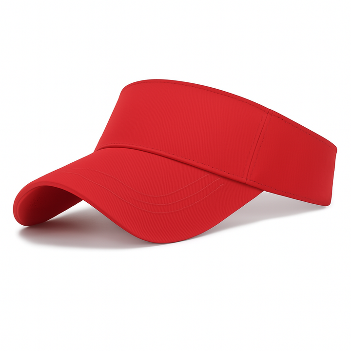 Skanto | Unisex Solid Color Solbeskyttelse Sport Caps - Lett Utendørs Visor for Baseball, Tennis, Golf, og Fritidsbruk