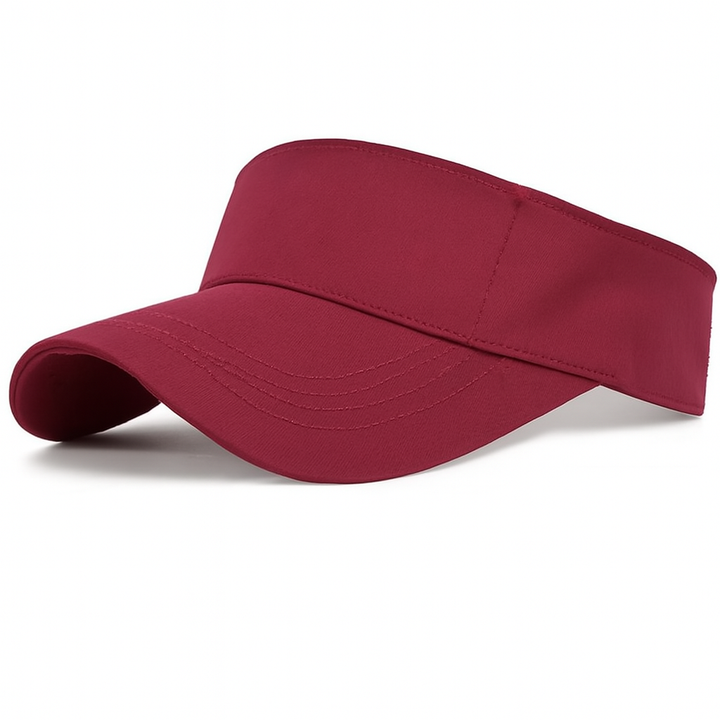 Skanto | Unisex Solid Color Solbeskyttelse Sport Caps - Lett Utendørs Visor for Baseball, Tennis, Golf, og Fritidsbruk