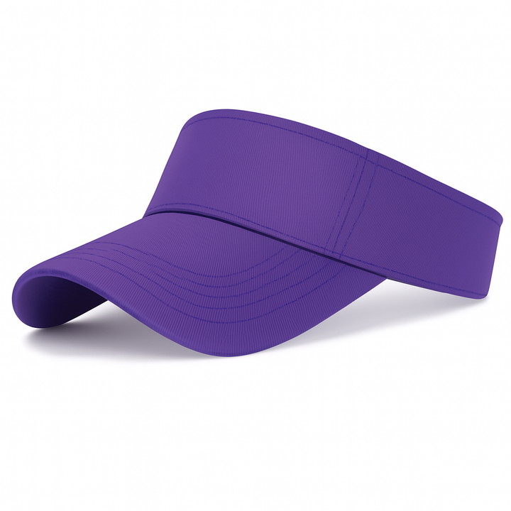 Skanto | Unisex Solid Color Solbeskyttelse Sport Caps - Lett Utendørs Visor for Baseball, Tennis, Golf, og Fritidsbruk