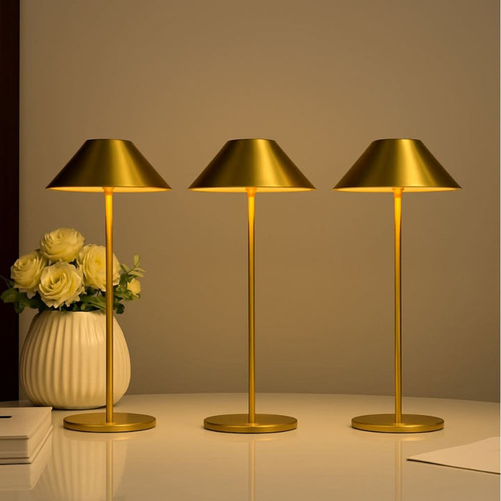 Skanto | Gull Moderne Touch LED Lampe