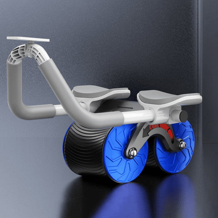 Skanto | Coremaster Roller – Abdominal trener med sammenleggbart mekanisme og bredt hjul for trygg trening