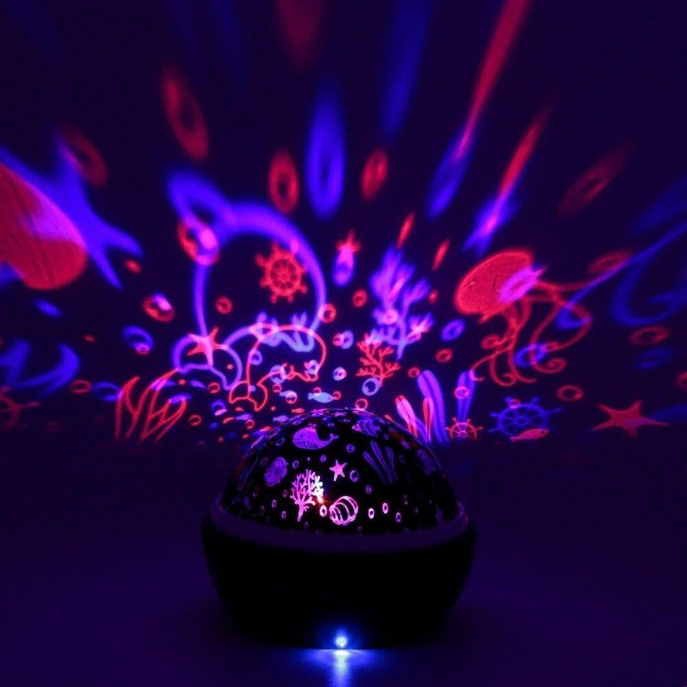 Cosmos Prosjektor Natt Stjerner Lampe | Skanto