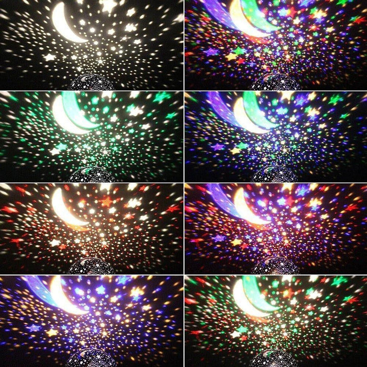 Cosmos Prosjektor Natt Stjerner Lampe | Skanto