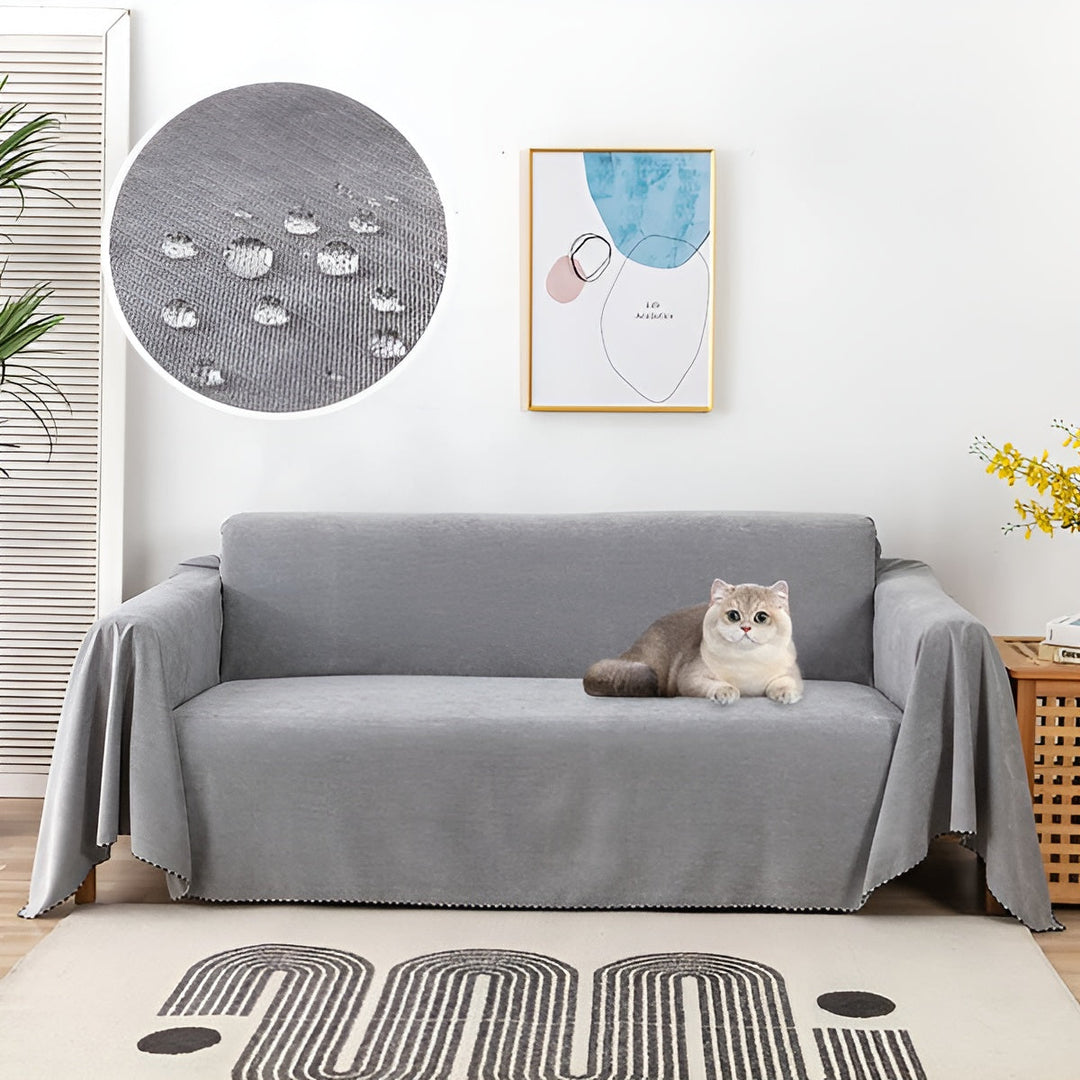Skanto | Vanntett Sofa-teppe CosyHaven | Vendbar | Dyrevennlig & Lett å vedlikeholde