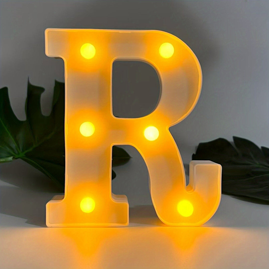 Skanto | LetterGlow - Trådlamp LED Bokstavlampe for Unik Stil