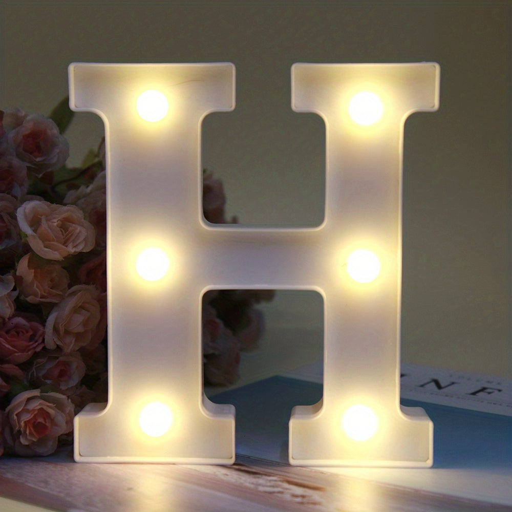 Skanto | LetterGlow - Trådlamp LED Bokstavlampe for Unik Stil