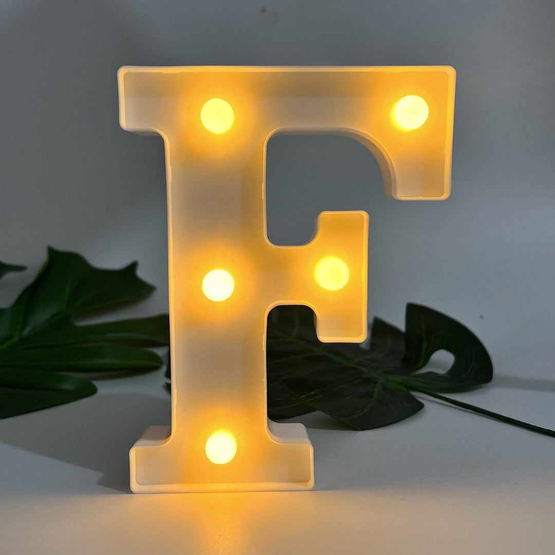 Skanto | LetterGlow - Trådlamp LED Bokstavlampe for Unik Stil