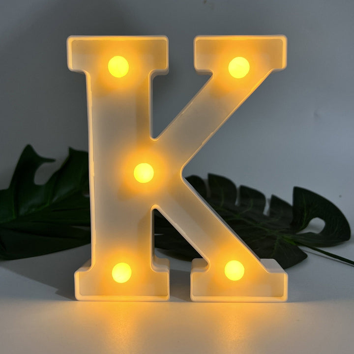 Skanto | LetterGlow - Trådlamp LED Bokstavlampe for Unik Stil