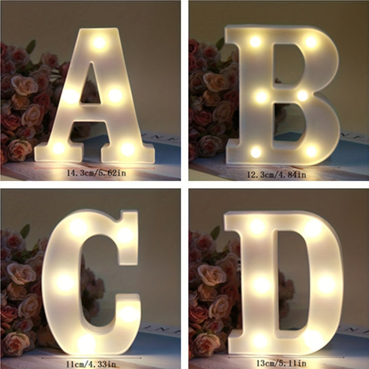 Skanto | LetterGlow - Trådlamp LED Bokstavlampe for Unik Stil