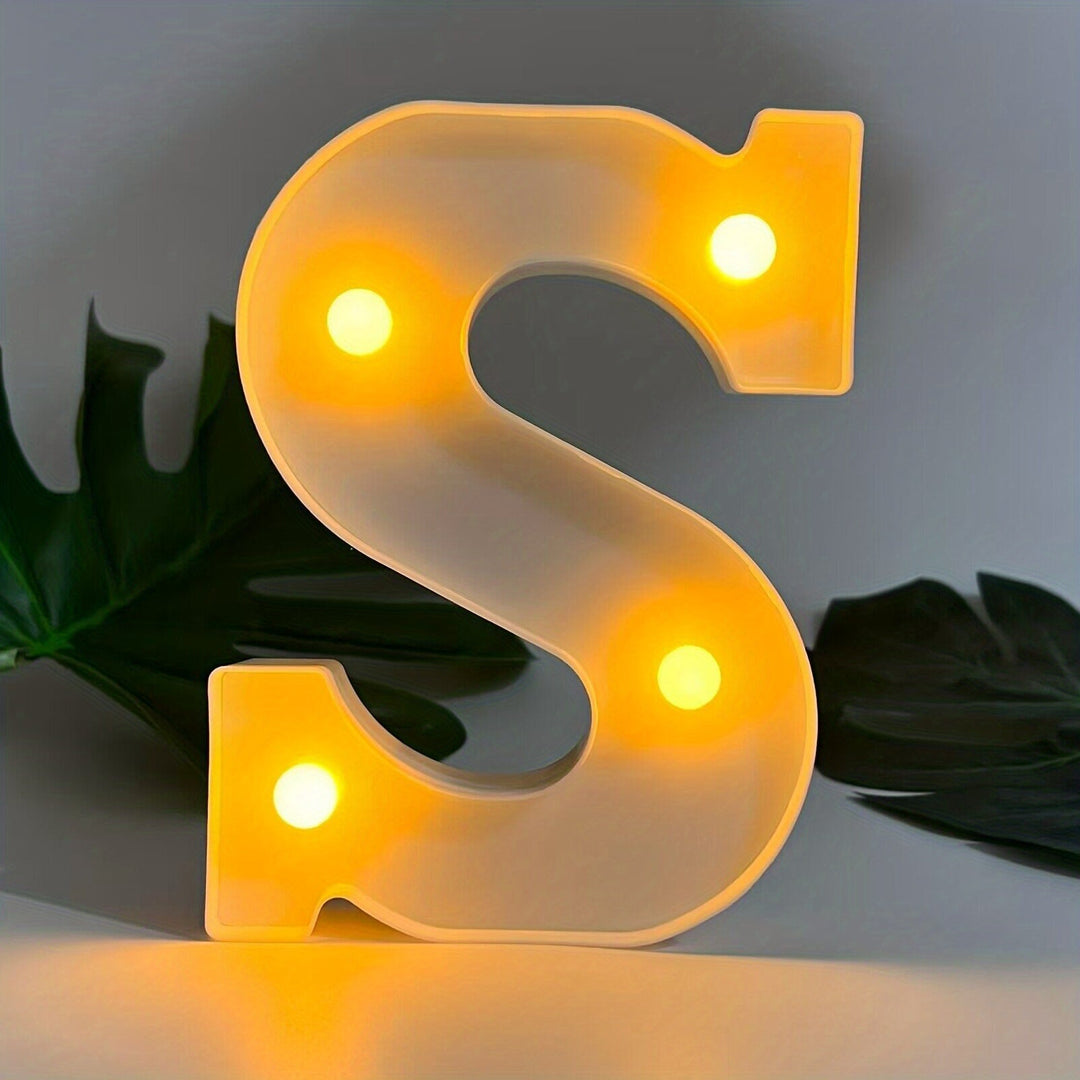 Skanto | LetterGlow - Trådlamp LED Bokstavlampe for Unik Stil
