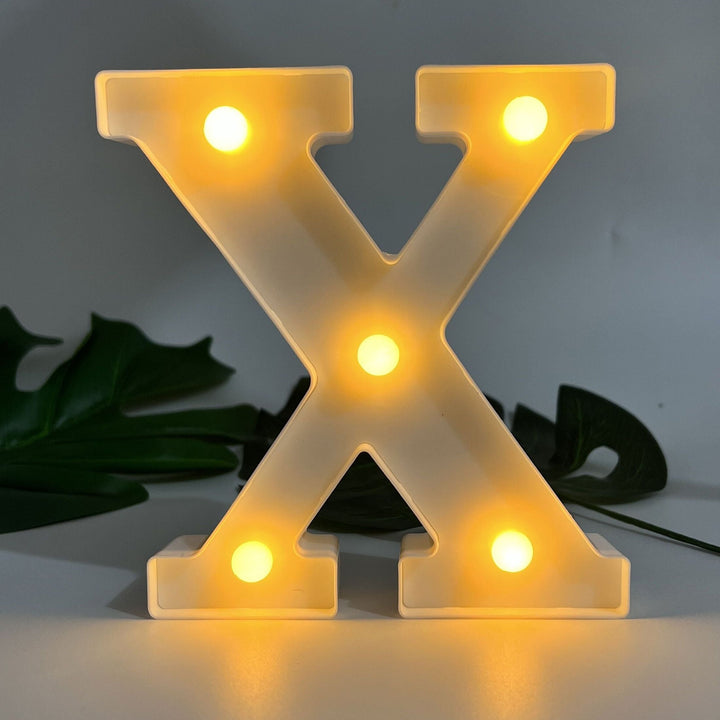 Skanto | LetterGlow - Trådlamp LED Bokstavlampe for Unik Stil