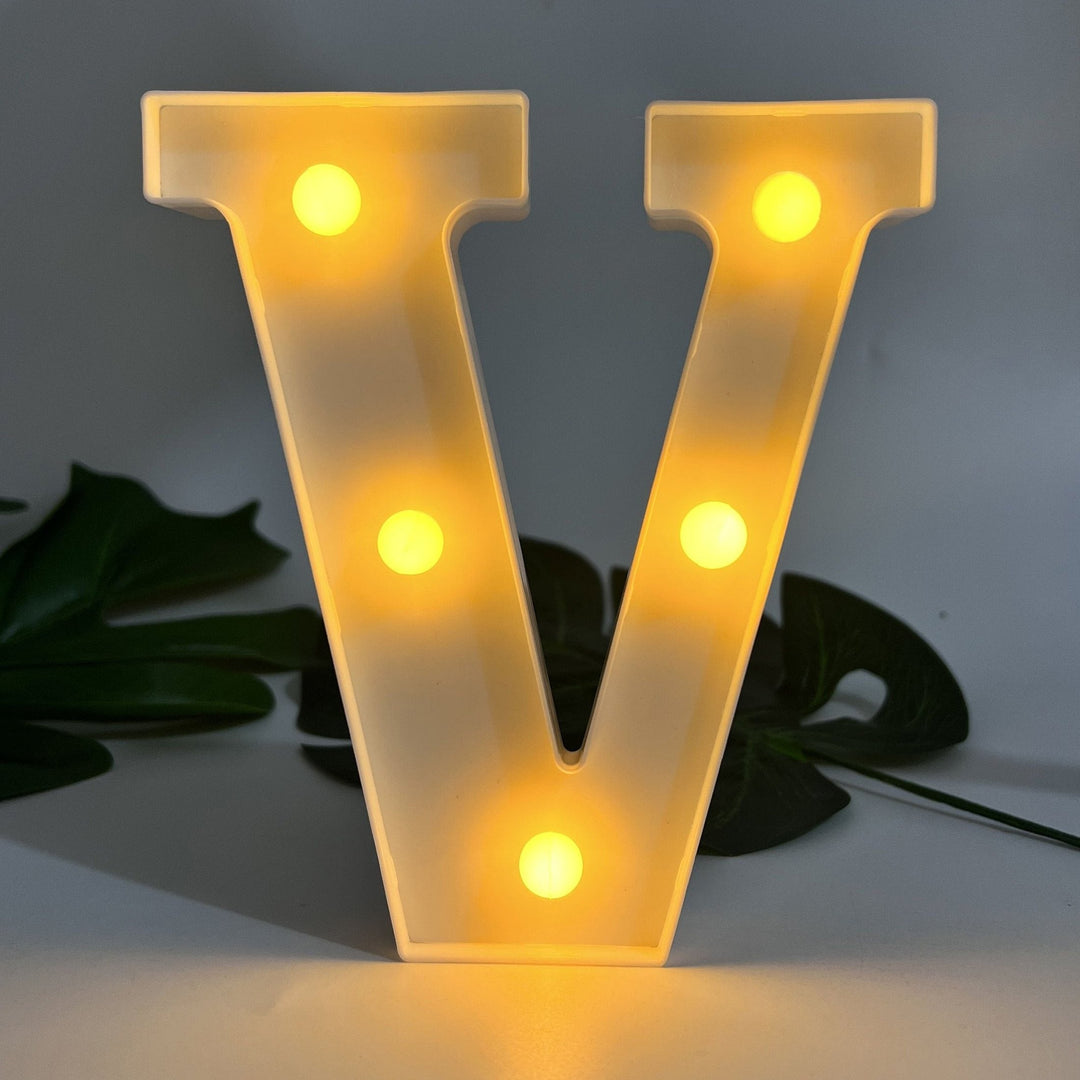 Skanto | LetterGlow - Trådlamp LED Bokstavlampe for Unik Stil