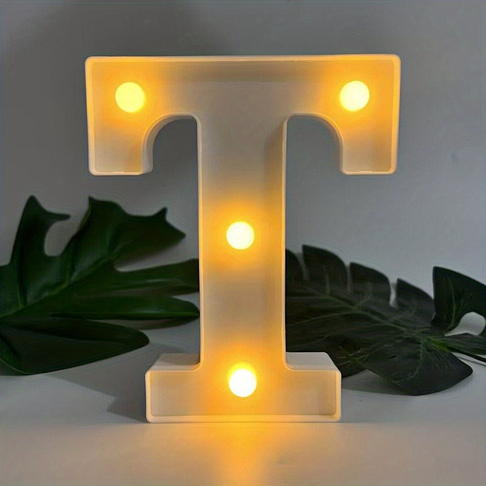 Skanto | LetterGlow - Trådlamp LED Bokstavlampe for Unik Stil