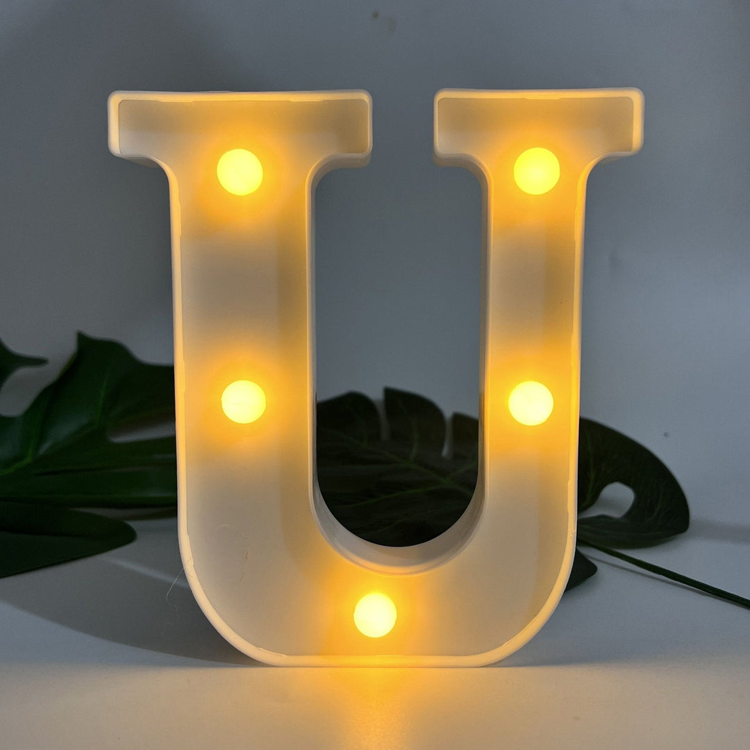 Skanto | LetterGlow - Trådlamp LED Bokstavlampe for Unik Stil
