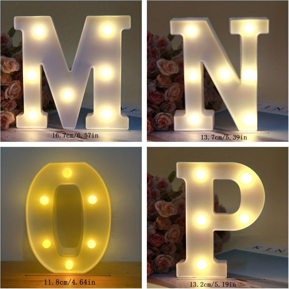 Skanto | LetterGlow - Trådlamp LED Bokstavlampe for Unik Stil