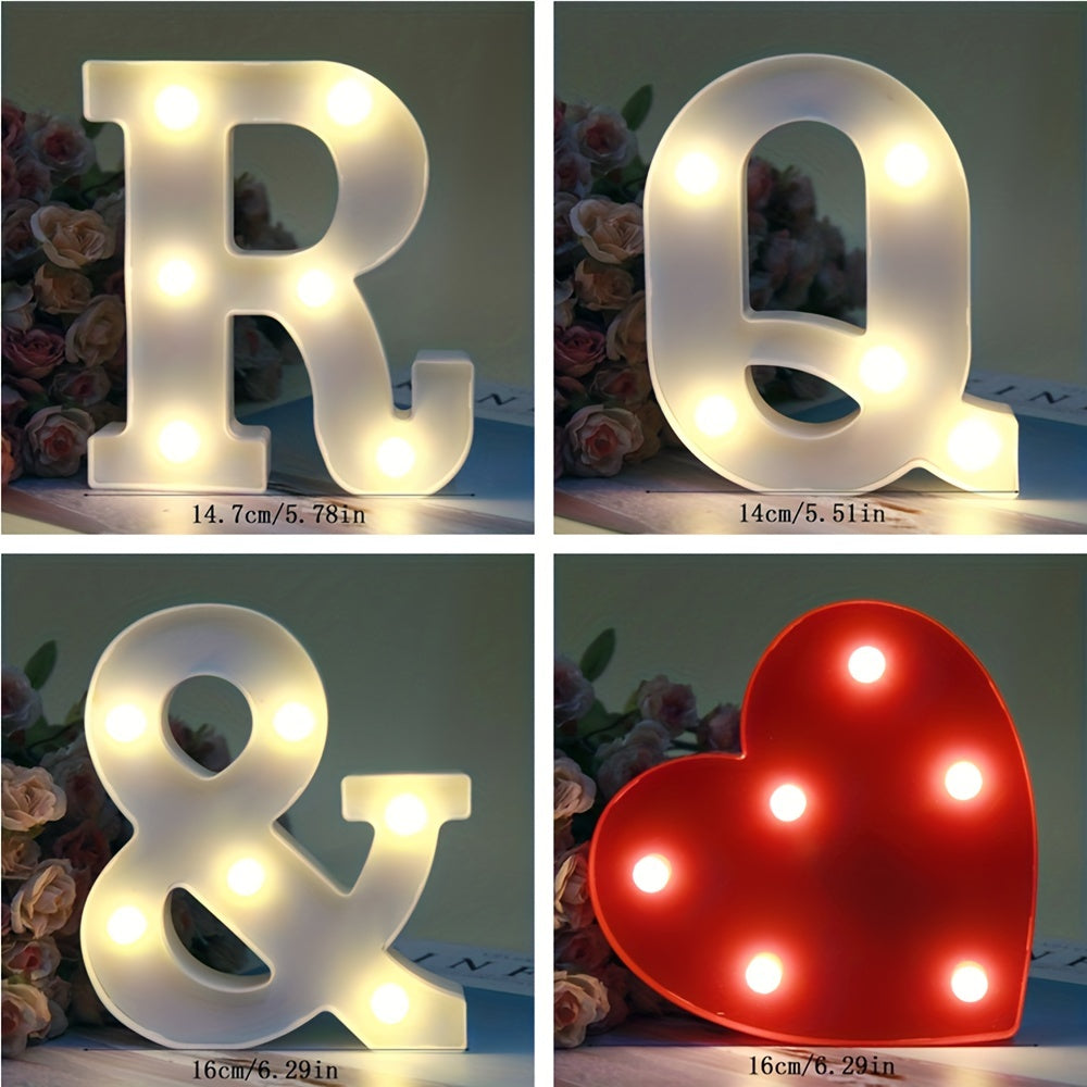 Skanto | LetterGlow - Trådlamp LED Bokstavlampe for Unik Stil