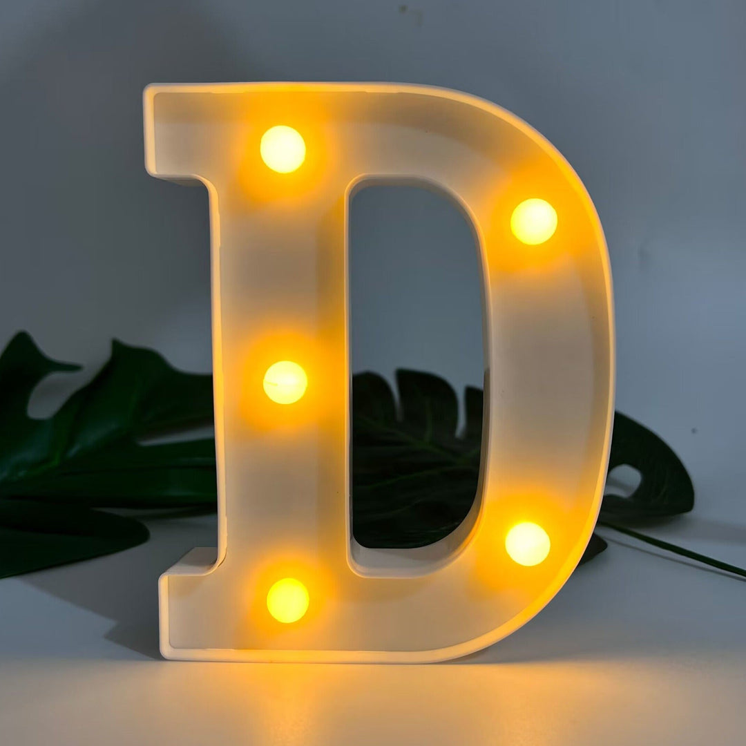 Skanto | LetterGlow - Trådlamp LED Bokstavlampe for Unik Stil