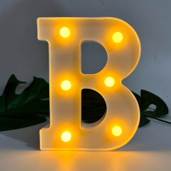 Skanto | LetterGlow - Trådlamp LED Bokstavlampe for Unik Stil