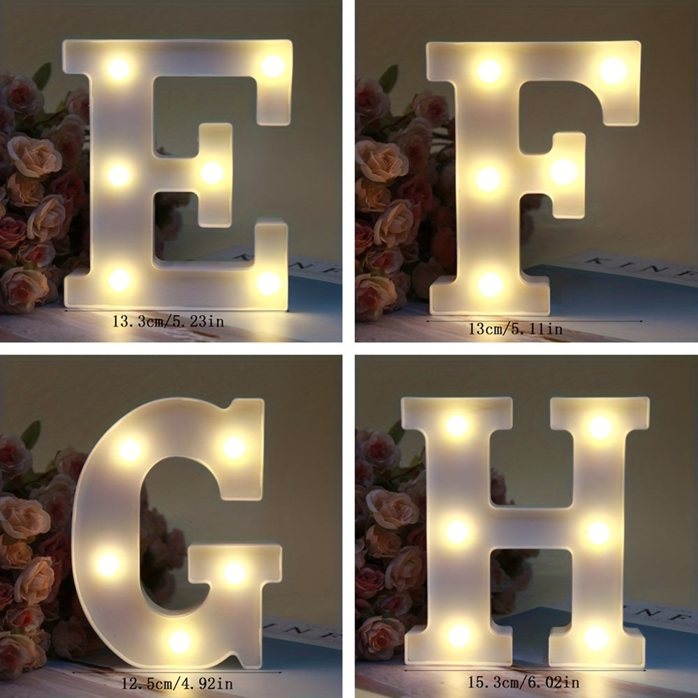 Skanto | LetterGlow - Trådlamp LED Bokstavlampe for Unik Stil