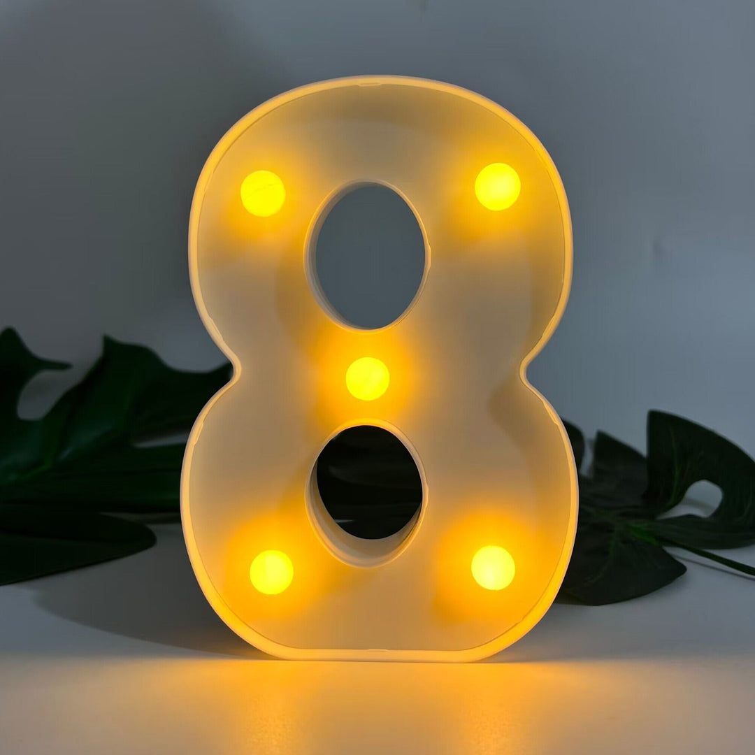 Skanto | LetterGlow - Trådlamp LED Bokstavlampe for Unik Stil