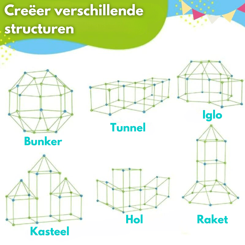Skanto | Kreativt byggesett for barnas romeventyr