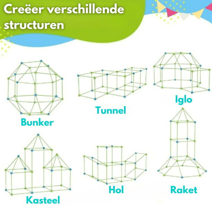 Skanto | Kreativt byggesett for barnas romeventyr