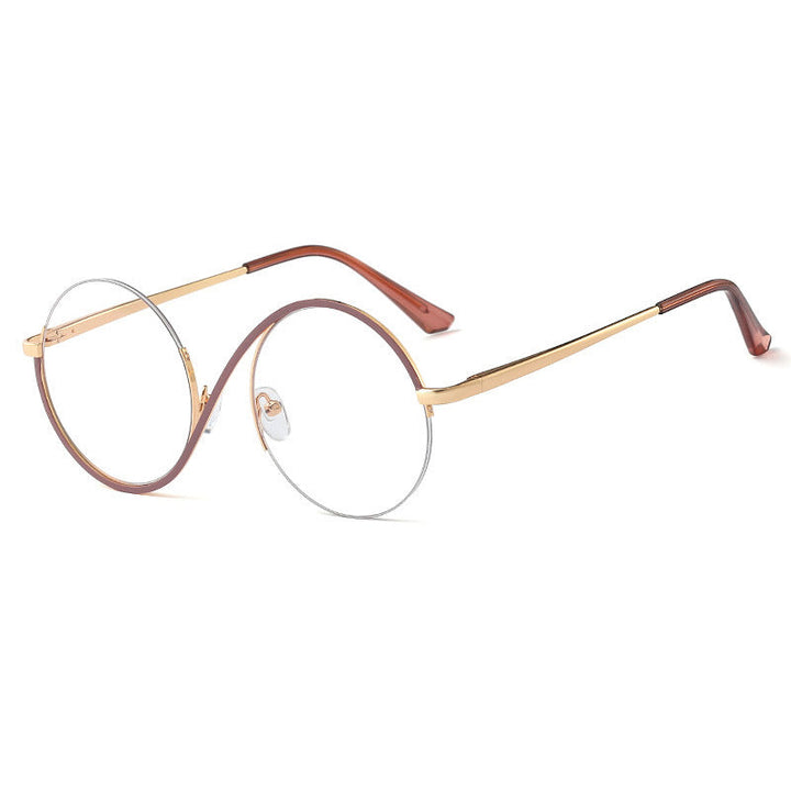 Skanto | Cross Halbrand Runde Briller 95929