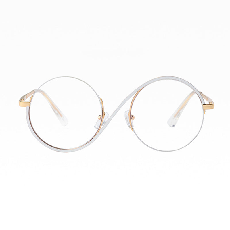 Skanto | Cross Halbrand Runde Briller 95929