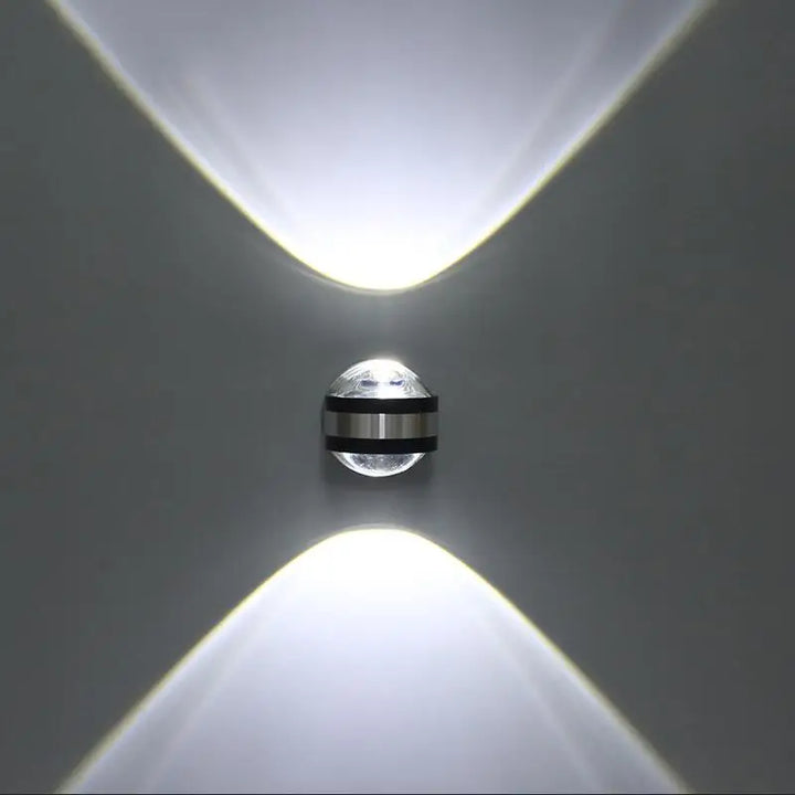 Moderne LED Vegglampe Laget av Krystall – Dekorativ Krystall Vegglampe | Skanto