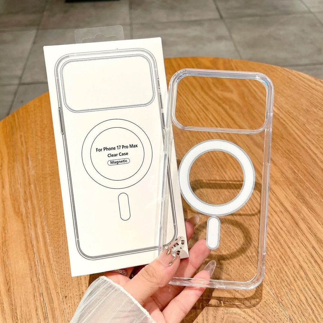 Skanto | Transparent MagSafe Beskyttelsesdeksel for iPhone