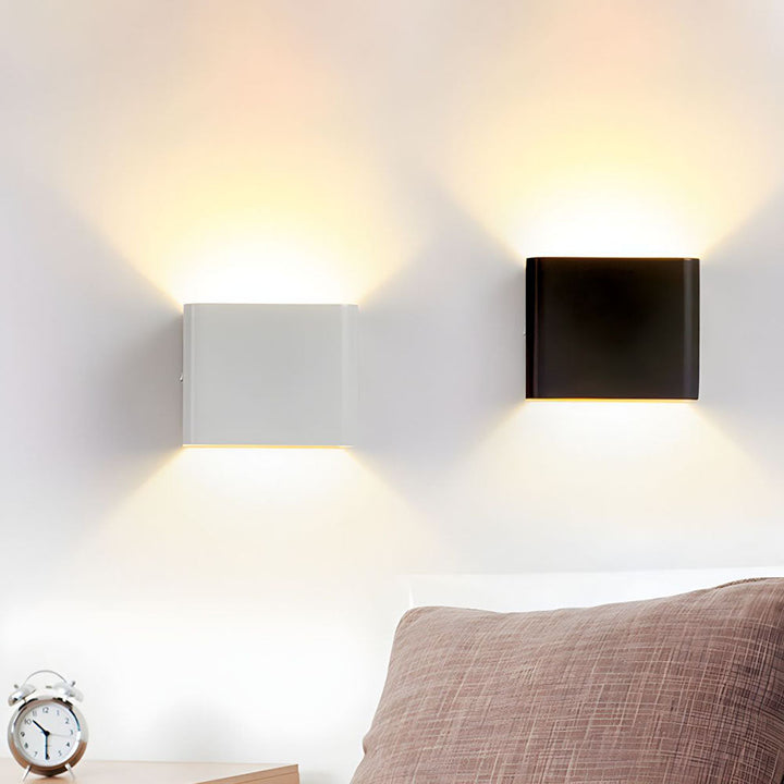 Skanto | Cubbon LED Vegglampe Kompakt Moderne Design Hvit
