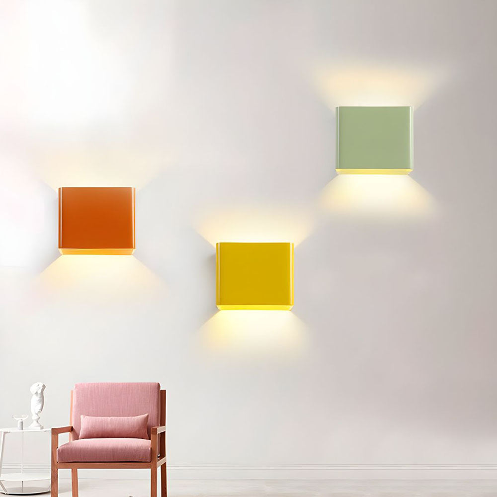 Skanto | Cubbon LED Vegglampe Kompakt Moderne Design Hvit