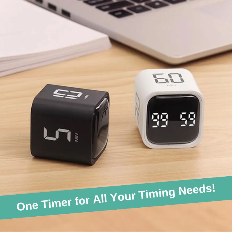 Skanto | Smart Cube Timer med tyngdekraftsensor og LED-skjerm