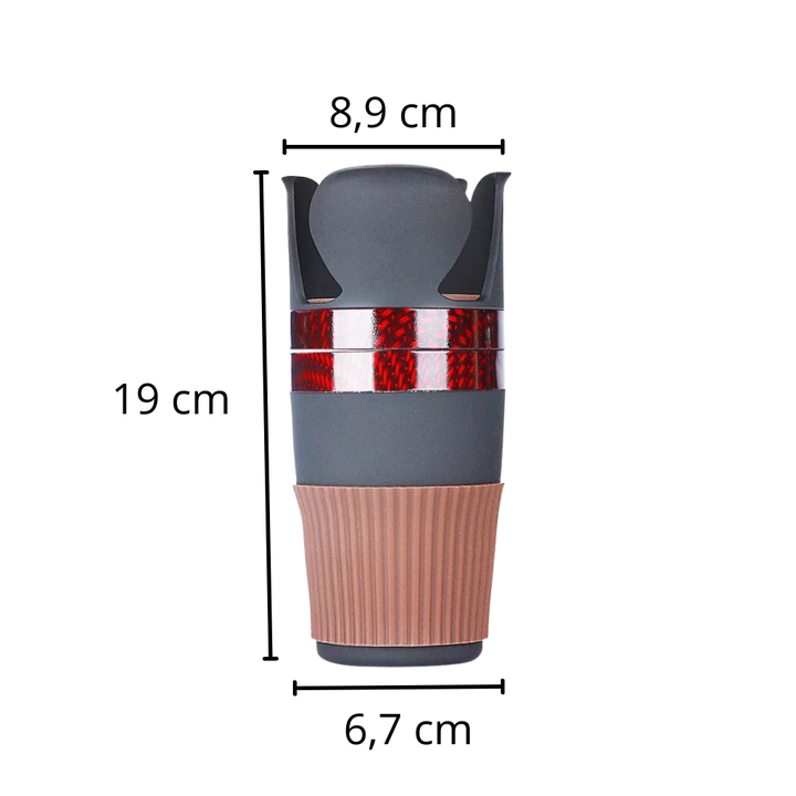 Multifunksjonell koppholder adapter
