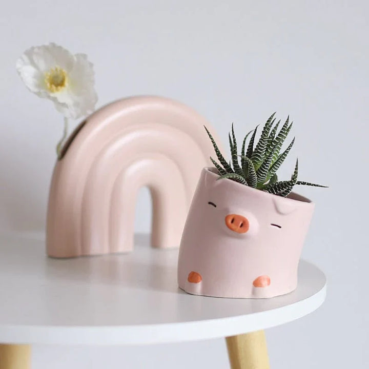 Søt tegneserie dyre blomsterpotte Skanto