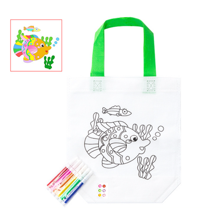 Skanto | DIY Maling Nonvevd Bag for Barn