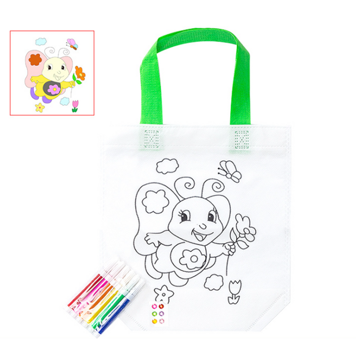 Skanto | DIY Maling Nonvevd Bag for Barn