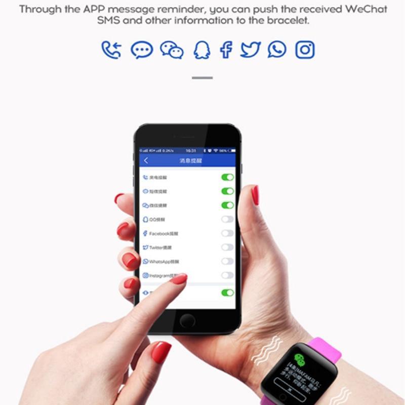 Skanto | Sport Smart Fitness Klokke Vanntett For Android IOS